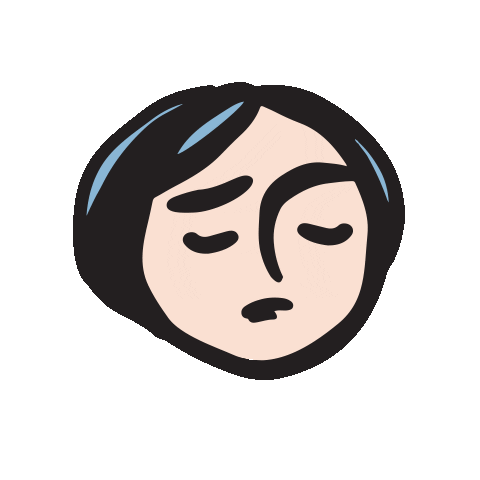 Sad Sticker