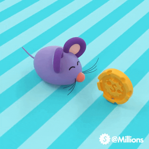 Happy 3D GIF by Millions