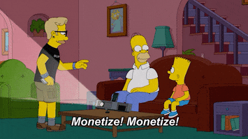 Monetize Homer Simpson GIF by FOX TV