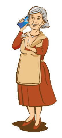 Nonna Ludovina Sticker