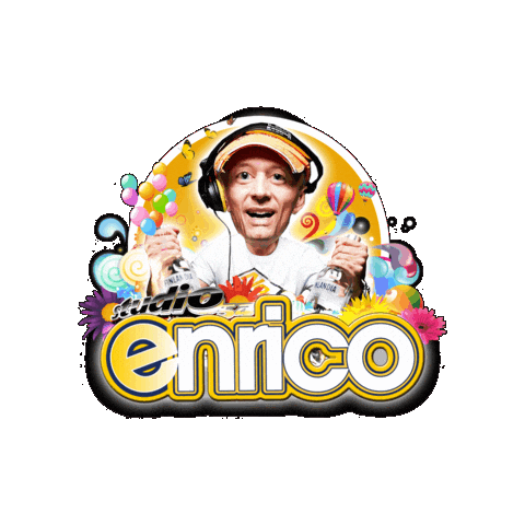 Dj Enrico Sticker by Studio54