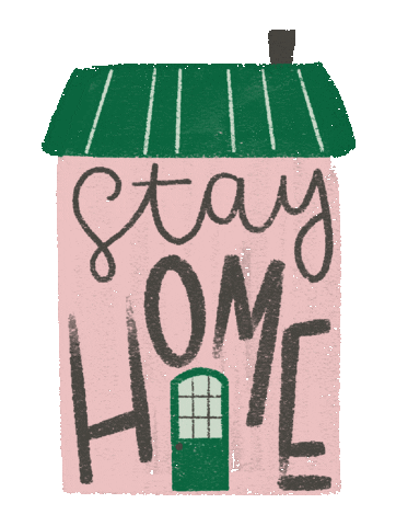 Pink Home Sticker by Shannon B Design
