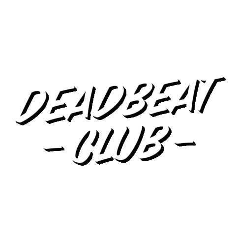 Sticker by Deadbeat Club