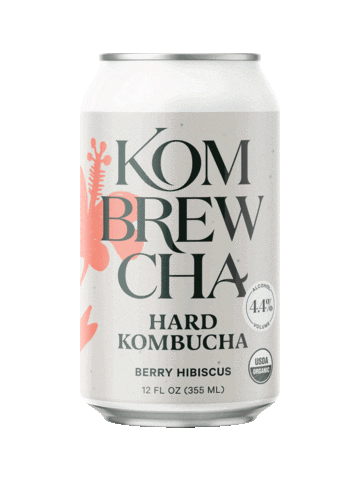 Hardkombucha Lifesbrewing Sticker by kombrewcha