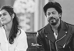  omg bollywood shah rukh khan kajol all the feels GIF