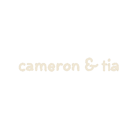 Cameron And Tia Sticker by Cameron Goff