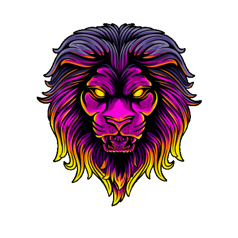 King Lion Sticker
