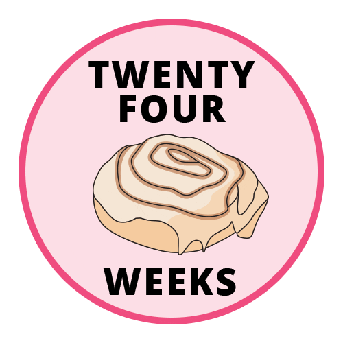 24 Weeks Pregnancy Sticker by Bump Boxes