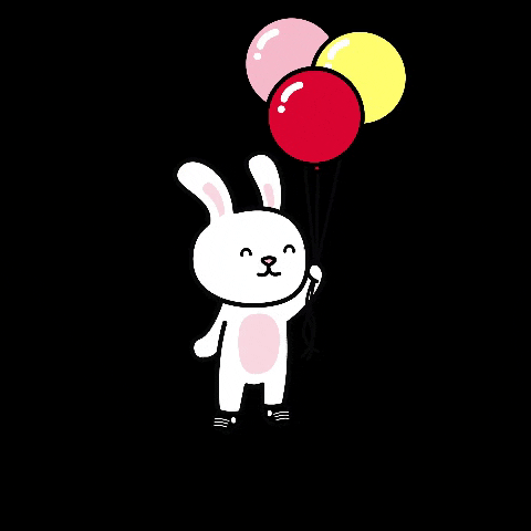 Happy Bunny GIF by Robo Roku