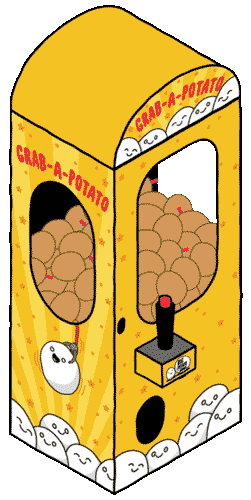Claw Machine Sticker by Big Potato Games