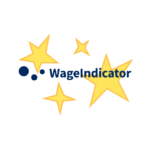 Wageindicator Stars Sticker by WageIndicator Foundation