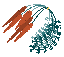 Flowers Chicken Sticker by Good Eggs