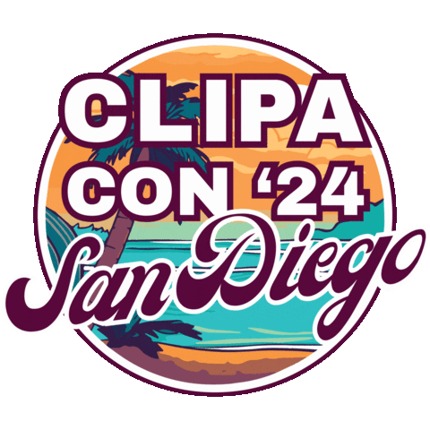 San Diego Logo Sticker by CLIPA Inc