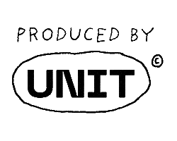 Sticker by unit - creative production company