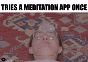 WhoHaha meme lol meditation crystals GIF