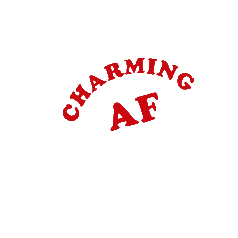 Lulusimonstudio Charming Af Sticker