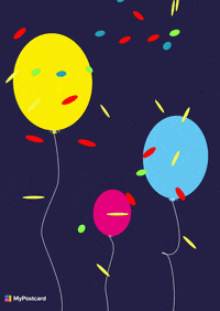 Celebration-balloons GIFs - Get the best GIF on GIPHY