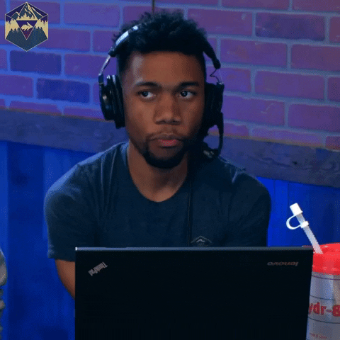 hyperrpg reaction what confused twitch GIF