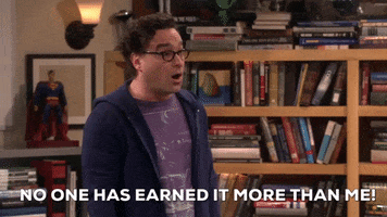 I Deserve This Season 12 GIF by The Big Bang Theory