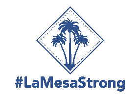 Palm Trees California Sticker by Visit La Mesa CA