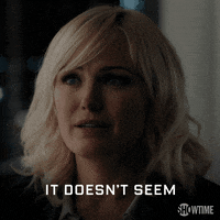 it doesnt seem like you are where you need to be malin akerman GIF by Billions