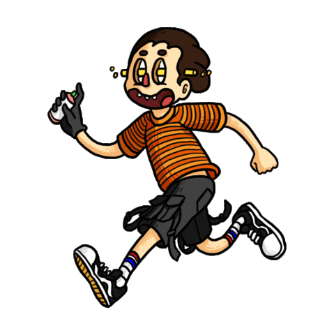 Run Sticker
