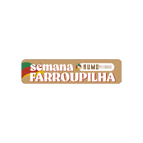 Rumo Pilchas Sticker