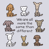 Tolerance Coexist GIF by Chippy the Dog