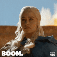 game of thrones boom GIF