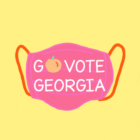 Register To Vote Georgia Tech GIF by #GoVote