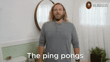 Ping Pong Nuts GIF by DrSquatchSoapCo