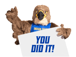 Celebration Mascot Sticker by IRSC - Indian River State College