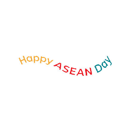 Happy Asean Day Sticker by ASEAN Australia Strategic Youth Partnership