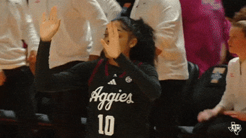College Basketball Hype GIF by Texas A&M Athletics