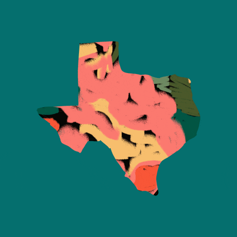 Bundle Up The Lone Star State GIF by BrittDoesDesign