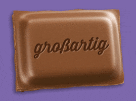 Chocolate Grossartig GIF by Milka