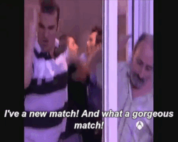 pepegarciasb anhqv aqui no hay quien viva pepegarciasb i've a new match! and what a gorgeous match! GIF