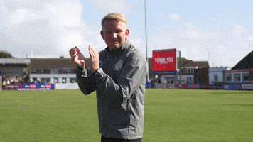 Full-Time Celebrations GIF by Fleetwood Town Football Club