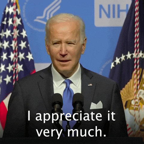 Appreciate It Joe Biden GIF by The Democrats by TheDemocrats