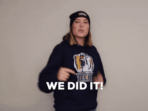 New York Reaction GIF by New York Institute of Technology (NYIT)