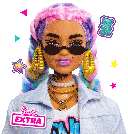Fashion Wow Sticker by Barbie