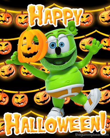 Gummy Bear Halloween GIF