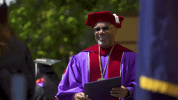 president graduation GIF by Linfield College