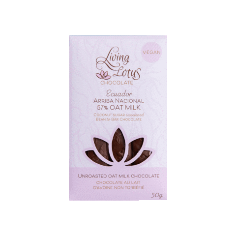 Living Lotus Chocolate Sticker