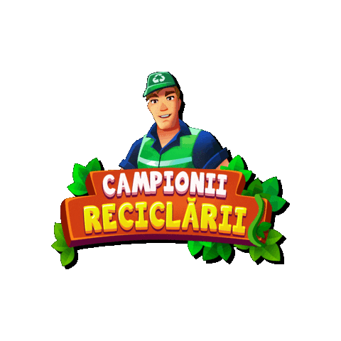 Campionii Reciclarii Sticker