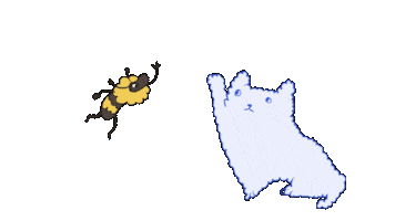 High Five Bee Sticker