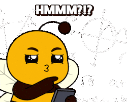 Question Mark What Sticker by Plan Bee Studios