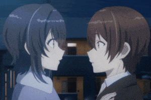 Girl Kiss GIF