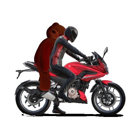Thrill Teddyday Sticker by Bajaj Pulsar