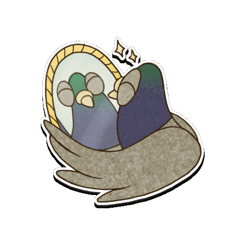 Bird Pigeon Sticker by Wind Sun Sky Entertainment
